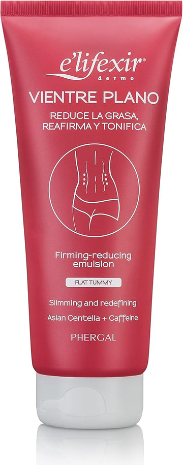 E'Lifexir Flat Belly - Abdomen Reducing Cream For Women : Anti Flaccidity : Eliminate Localized Fat In The Abdomen : Fat Burner - Multicolored 200 Ml