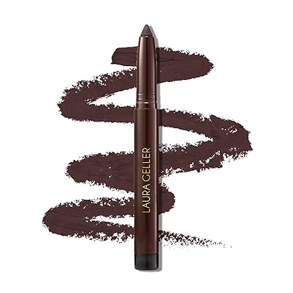 Laura Geller New York Kajal Longwear Kohl Eyeliner Pencil – Smoky Taupe, Smooth Blendable Liner with Sharpener
