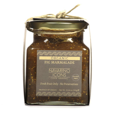 Navarino Icons Organic Fig Marmalade, 11.6 Ounce