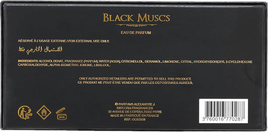 Black Muscs Eau De Parfum Spray For Women, 3.4 Ounce