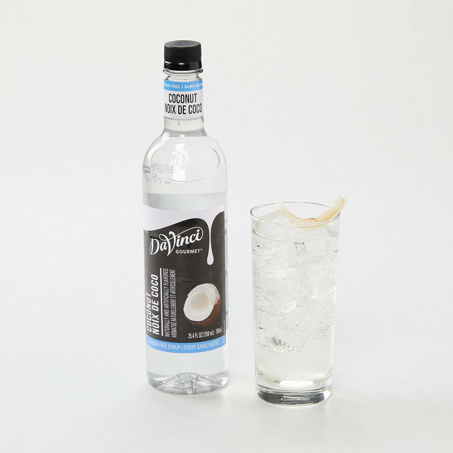 Davinci Gourmet Sugar Free Syrup, Fruit Flavors Variety Pack - Blueberry, Cherry, Coconut, Pineapple, 25.4 Fl Oz (Pack Of 4)