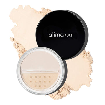 Alima Pure Matte Foundation - Loose Mineral Powder Makeup, Oil Free Talc Free, Natural Full Coverage Foundation .15 Oz/4.5G