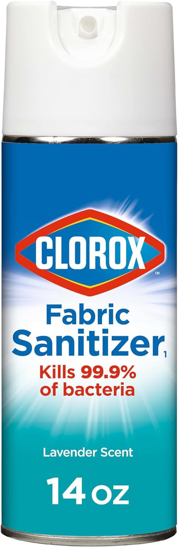 Clorox Fabric Sanitizer Aerosol Spray, Lavender Scent 14 Ounces