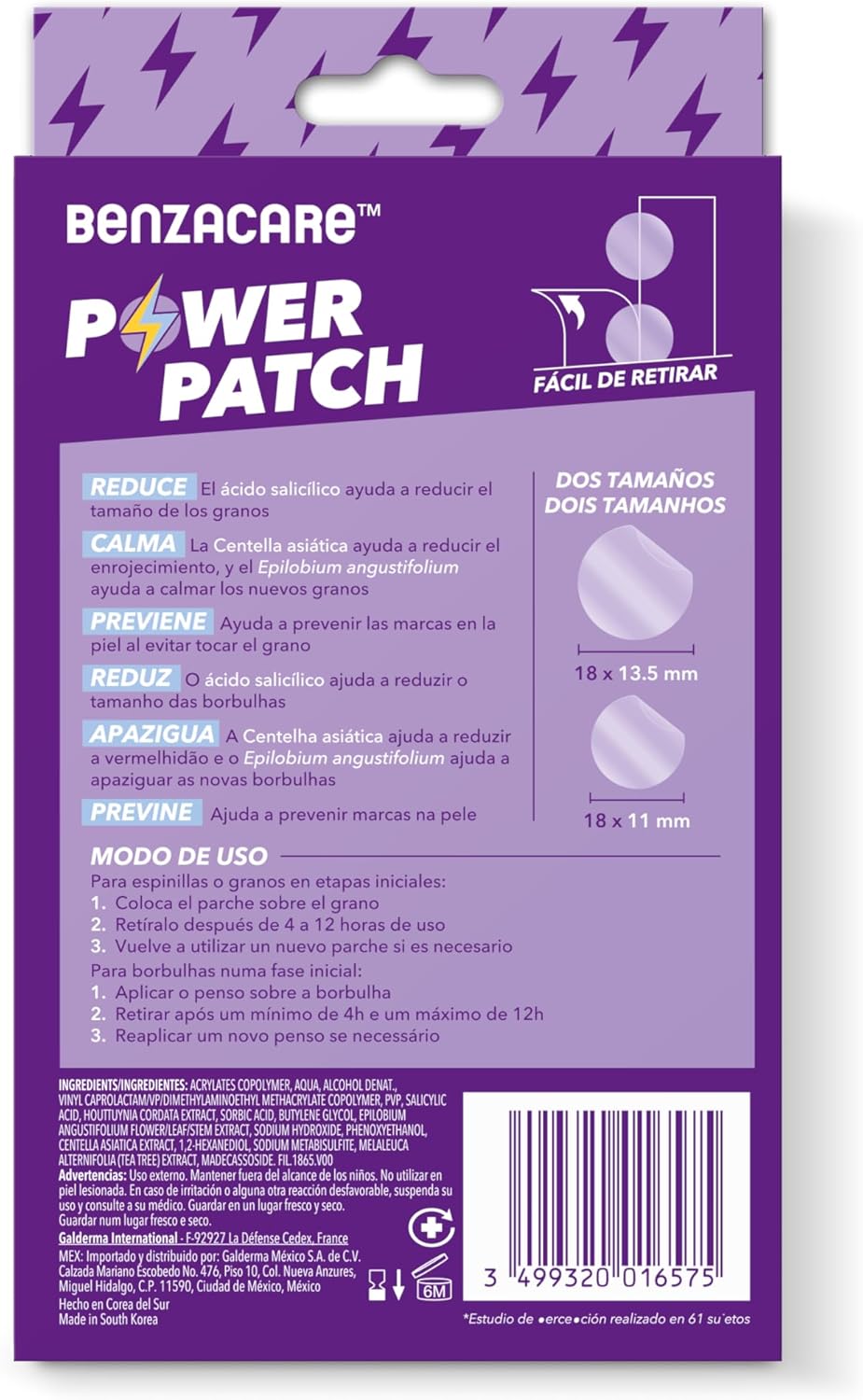 BENZACARE POWER PATCH acne patch