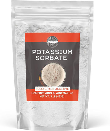 Birch & Meadow Potassium Sorbate, 1 Lb, Additive & Preservative, Winemaking & Brewing