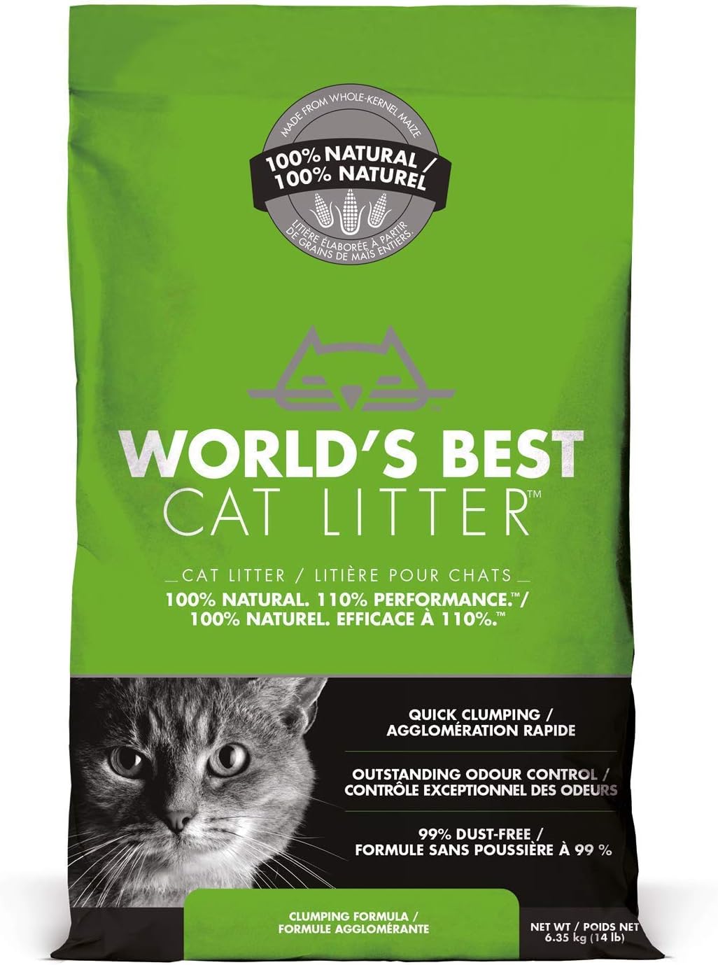 Worlds Best Cat Litter Biodegradable, 6.35Kg?WB6.35