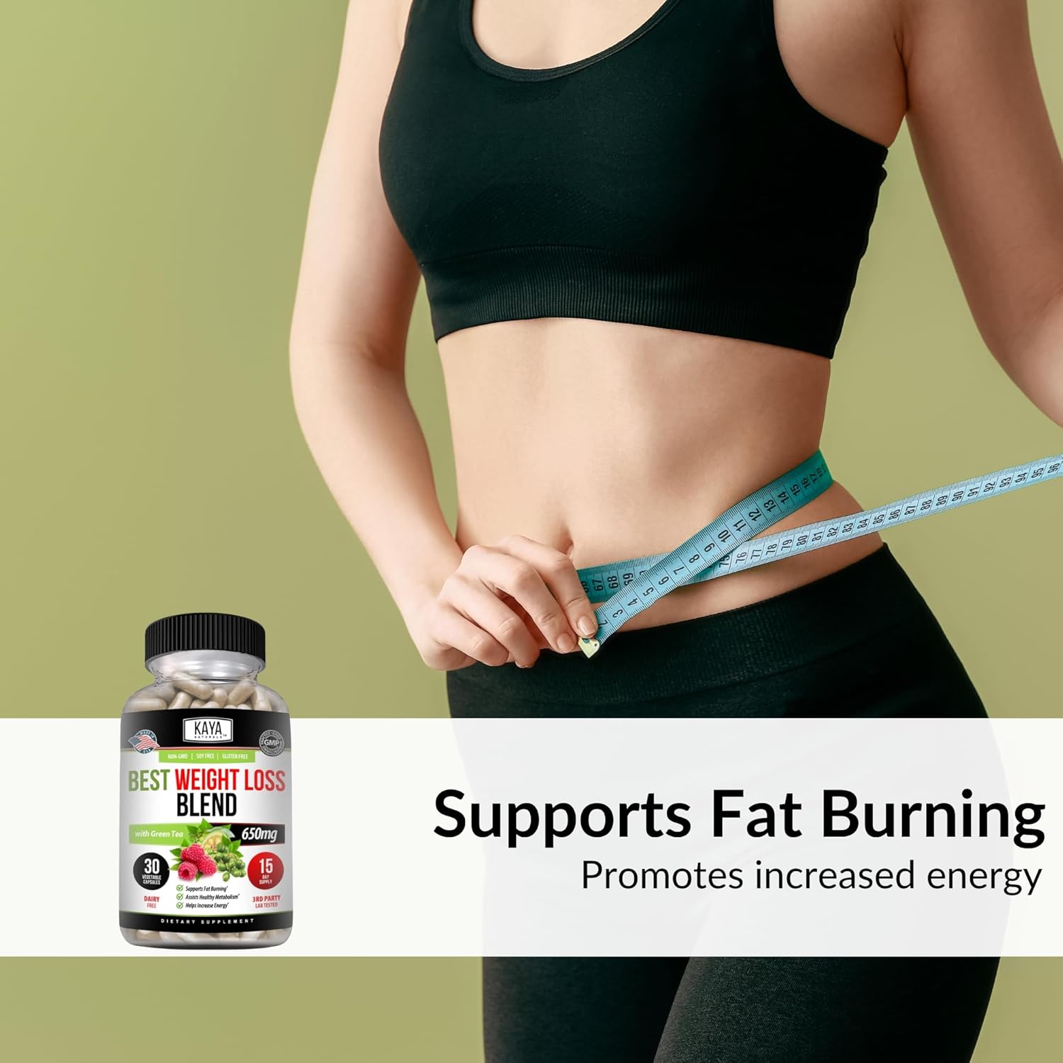 Kaya Naturals Best Weight Loss Blend 30 Count : Health & Household