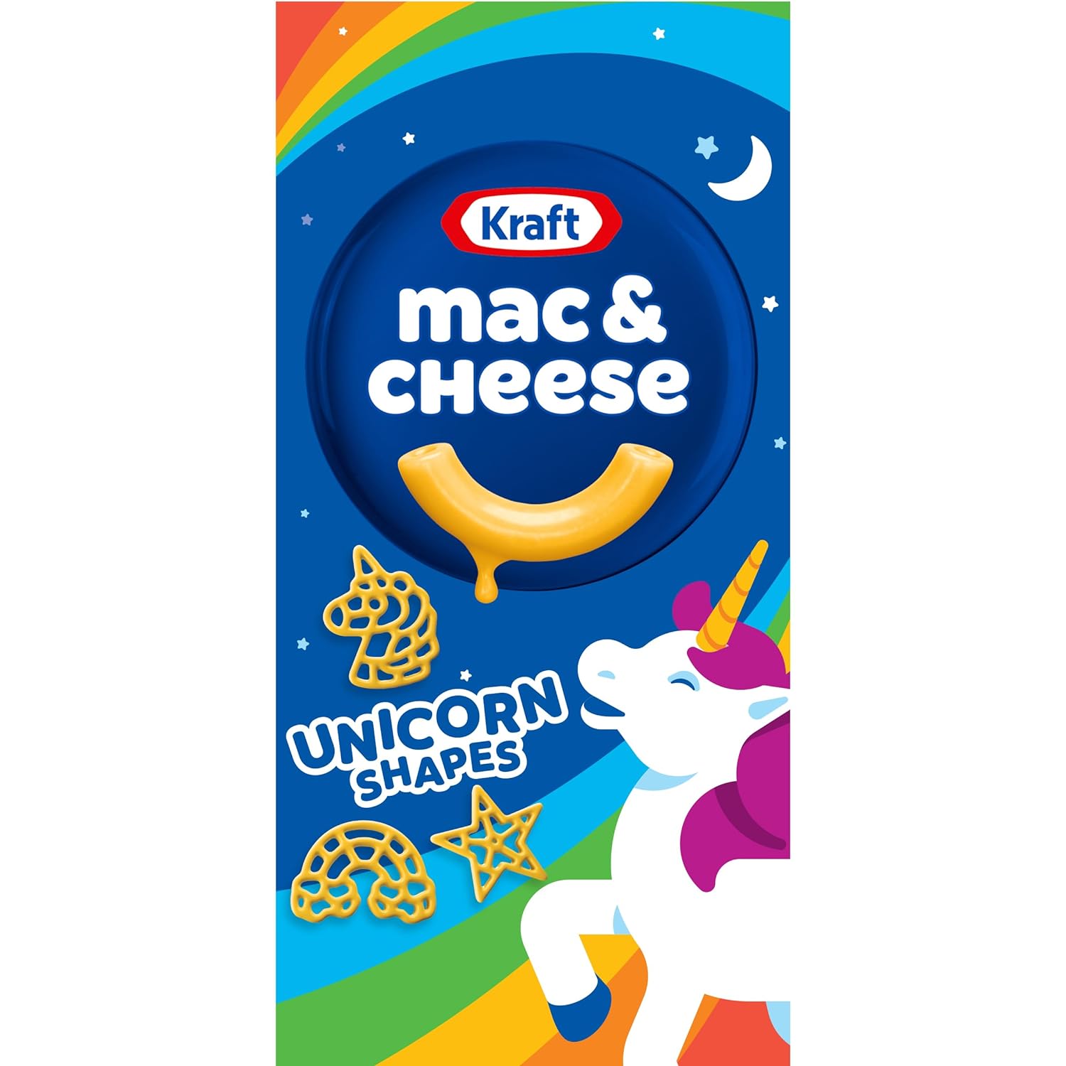 Kraft Macaroni & Cheese Unicorn Shapes Dinner (5.5 oz Box)