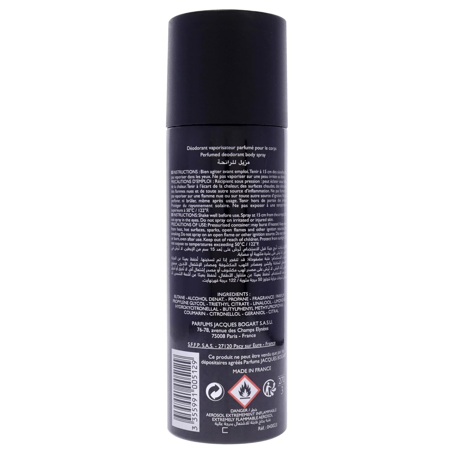 Silver Scent Intense By Jacques Bogart For Men - 6.66 Oz Body Spray : Beauty & Personal Care