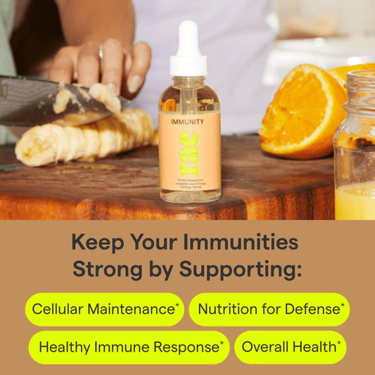 Rae Wellness Immunity Drops - Liquid Vitamin Immune Support Supplement