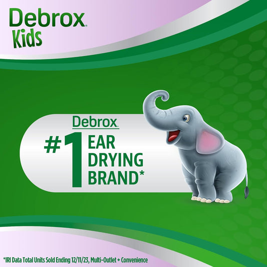 Debrox Kids Ear Discomfort Relief, Ear Drying Drops For Kids And Toddlers, 1 Fl Oz