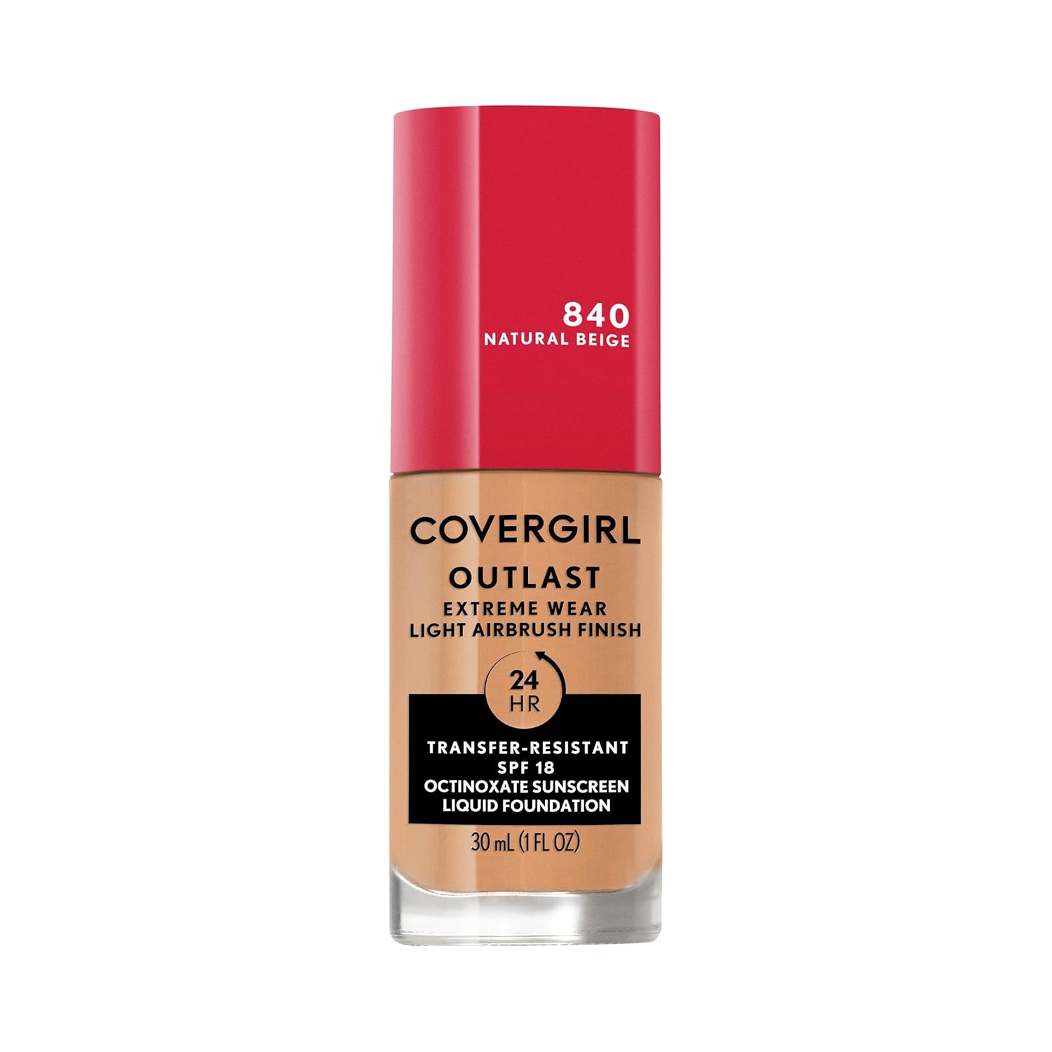 Covergirl Outlast Extreme Wear 3-In-1 Full Coverage Liquid Foundation, Spf 18 Sunscreen, Golden Natural, 1 Fl. Oz