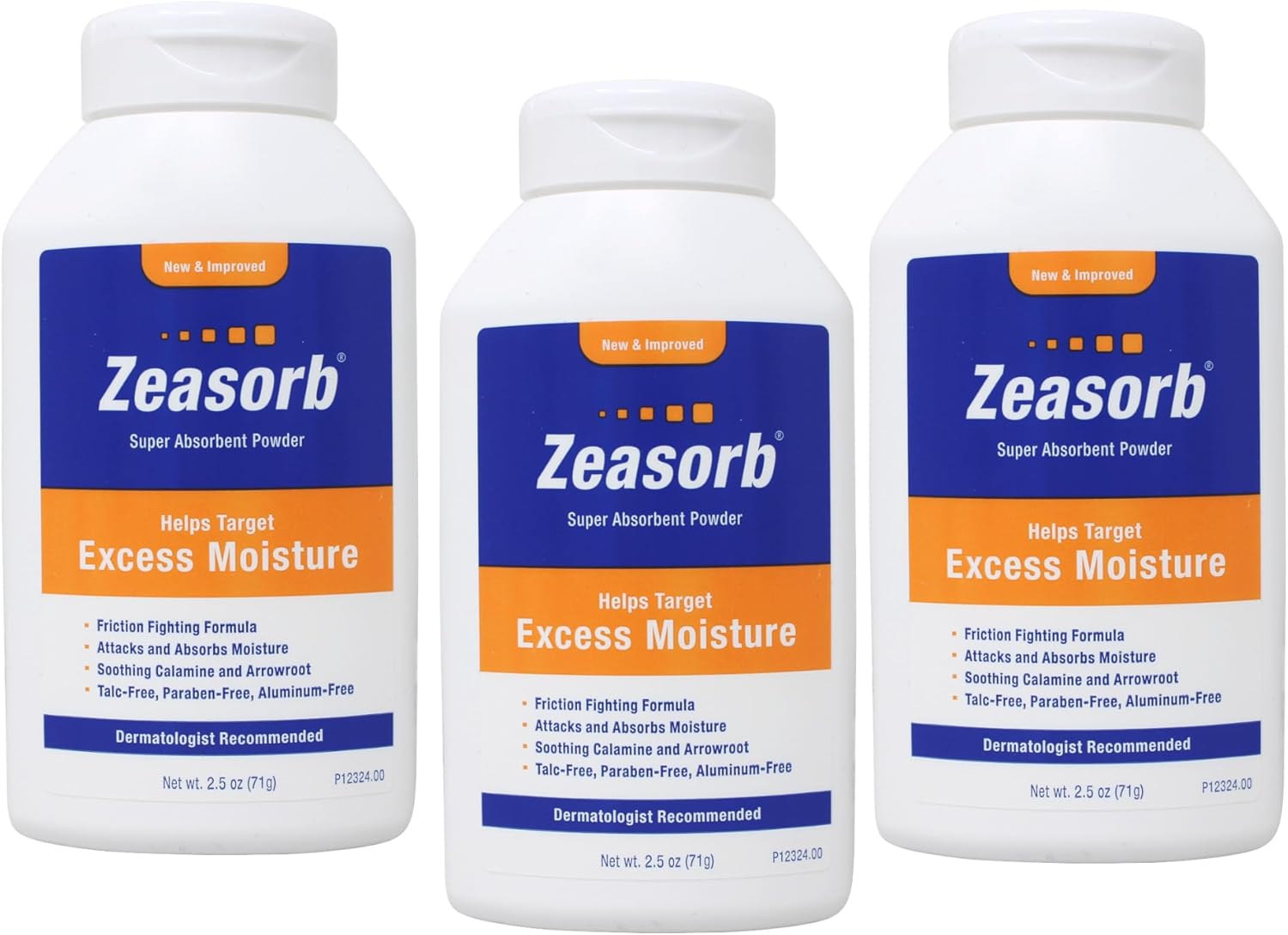 Zeasorb Powder 2.5 Oz (3 Pack)
