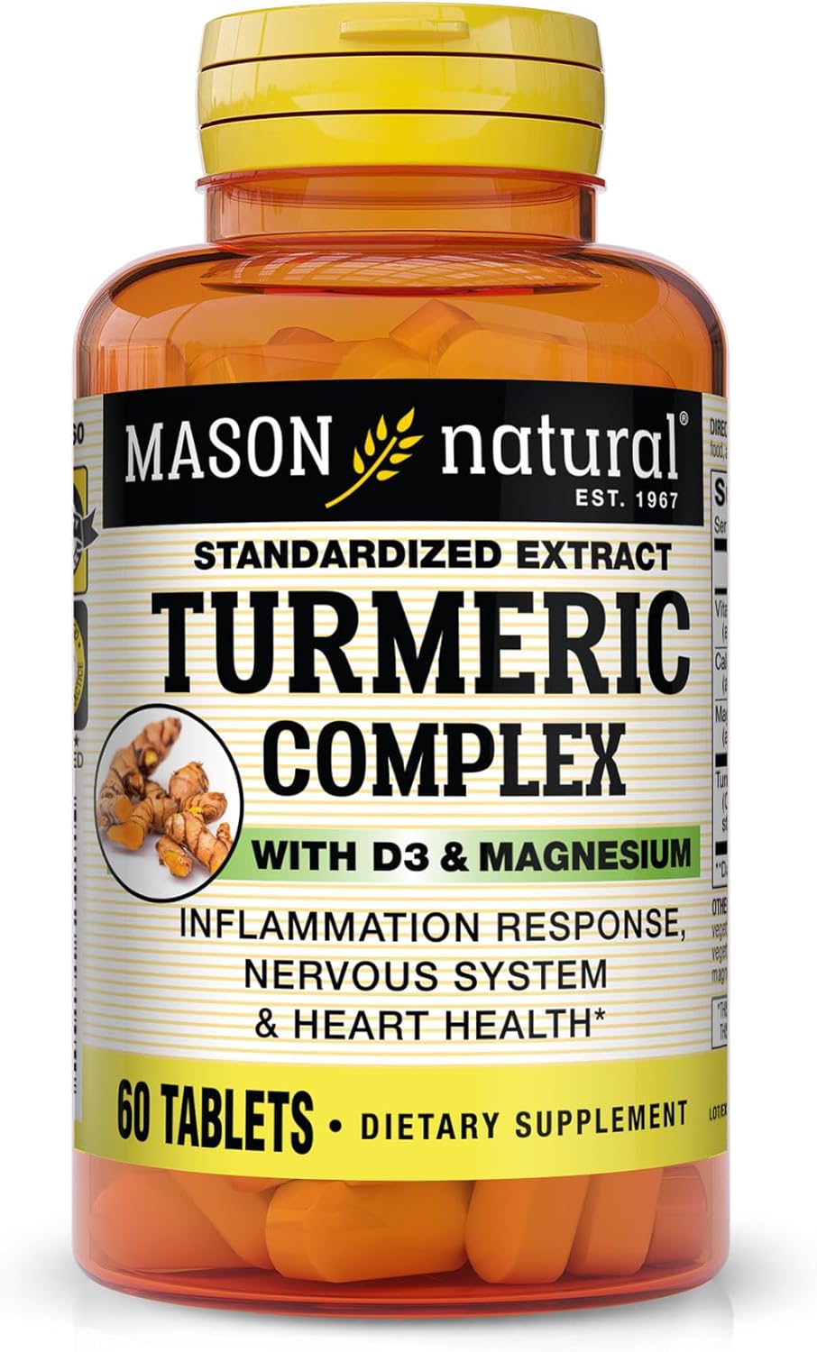 Turmeric Complex with Vitamin D3 & Magnesium