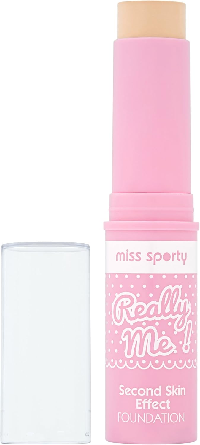 Miss Sporty Really Me Second Skin Effect Foundation, 7 G, Light