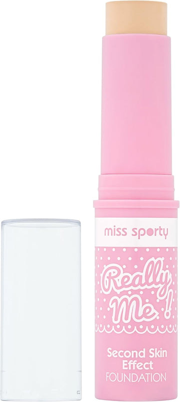 Miss Sporty Really Me Second Skin Effect Foundation, 7 G, Light