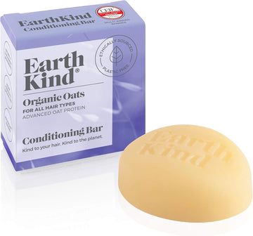 Earthkind Organic Oats Conditioning Bar For All Hair Types, 50G, Ekcb01