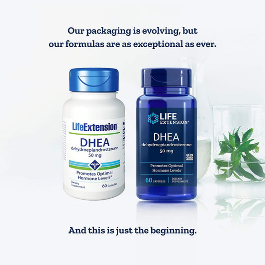 Life Extension, DHEA 50 Mg, 60-Capsules (2 Pack)