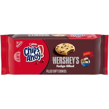 Chips Ahoy! Chewy Hershey'S Fudge Filled Soft Cookies, 9.6 Oz