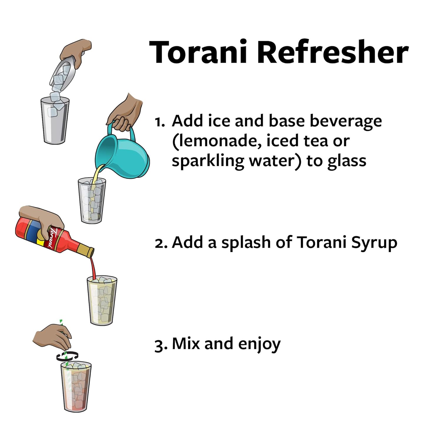 Torani Syrup, Raspberry, 12.7 Ounce, 4 Count