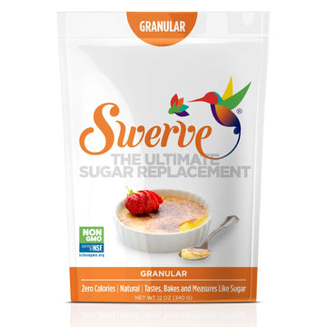 Swerve Sweetener, Granular, 12 Ounce