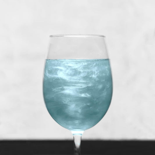 Luster Dust - Soft Blue (4G 1X Jar) | Edible Vegan Dust & Paint For Cake Decorating, Ice Cream, Desserts, Cocktails And Beverages By Bakell