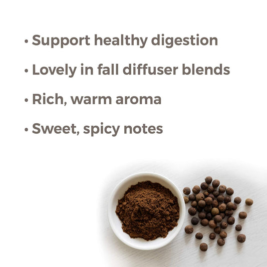 Plant Therapy Allspice Essential Oil 10 Ml (1/3 Oz) 100% Pure, Undiluted, Therapeutic Grade
