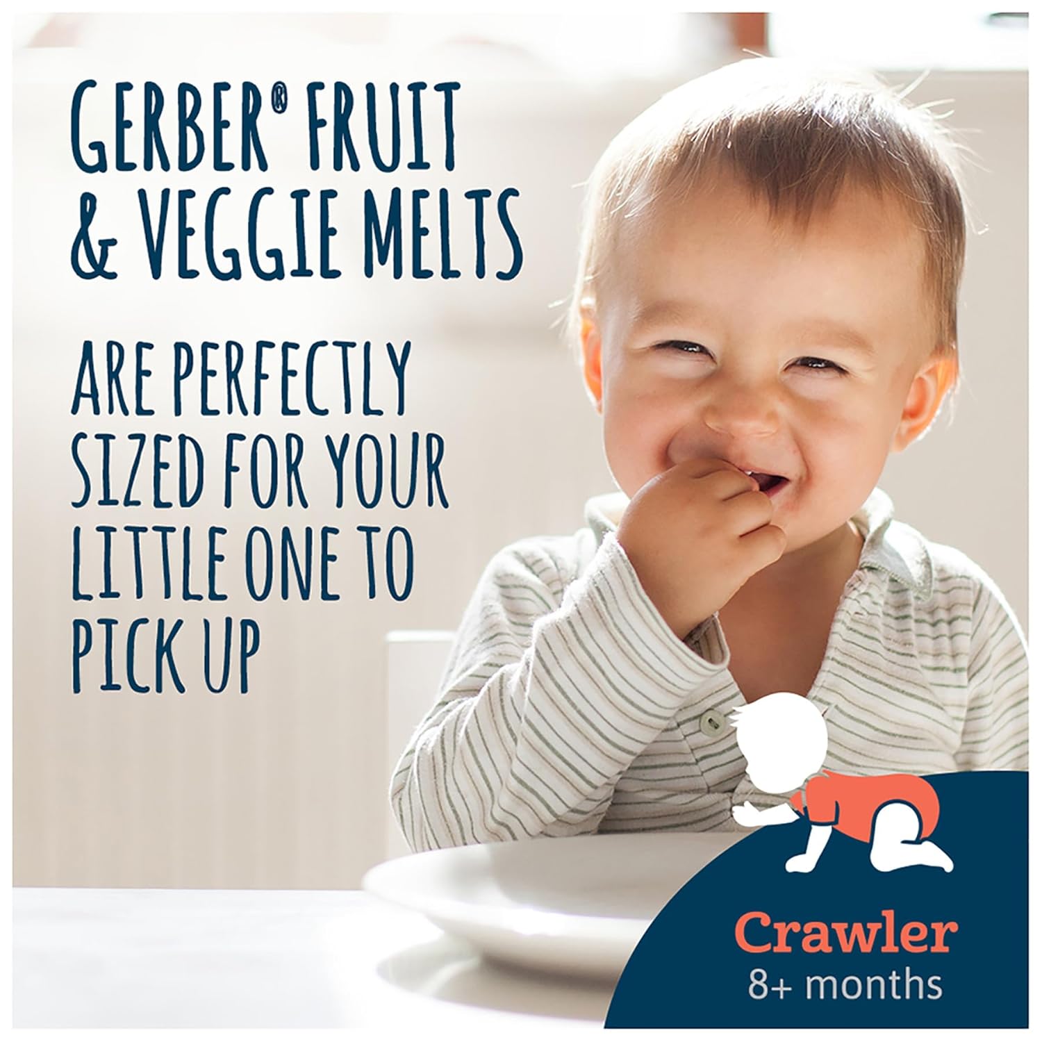 Gerber Graduates Fruit & Veggie Melts Snack Variety Pack, 3 Very Berry Blend and 3 Truly tropical Blend (Pack of 6) : Baby