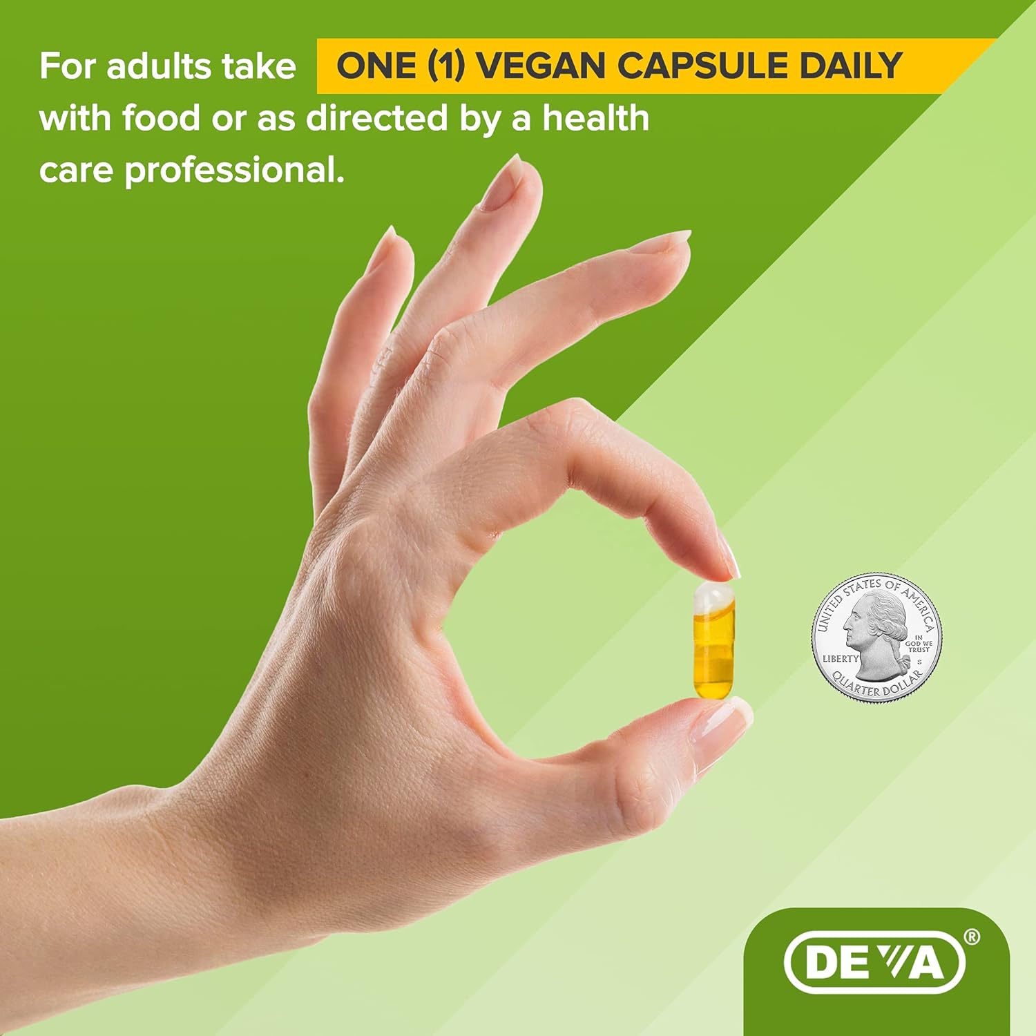 Deva Vegan Chia Seed Oil – 1000 mg 90 Vcap : Health & Household