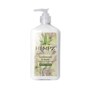 Hempz Sandalwood & Apple Herbal Body Moisturizer, 17 Fl Oz (Pack Of 1)