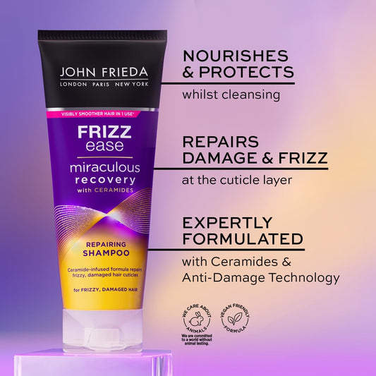 John Frieda Frizz Ease Miraculous Recovery Bundle For Dry, Damaged Hair