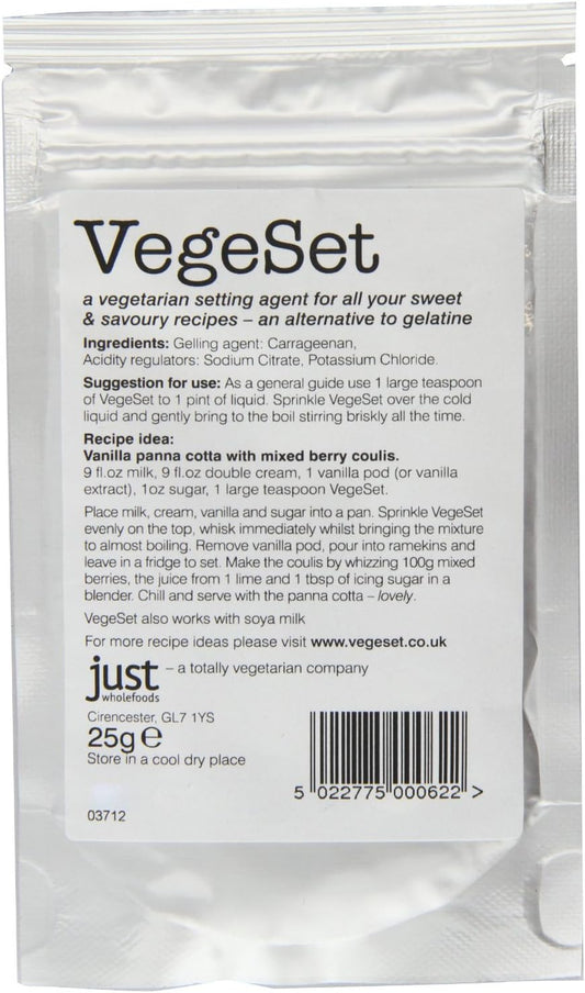 Just Wholefoods Vegeset 25G - Clf-Jsw-Veges10 By Just Wholefoods