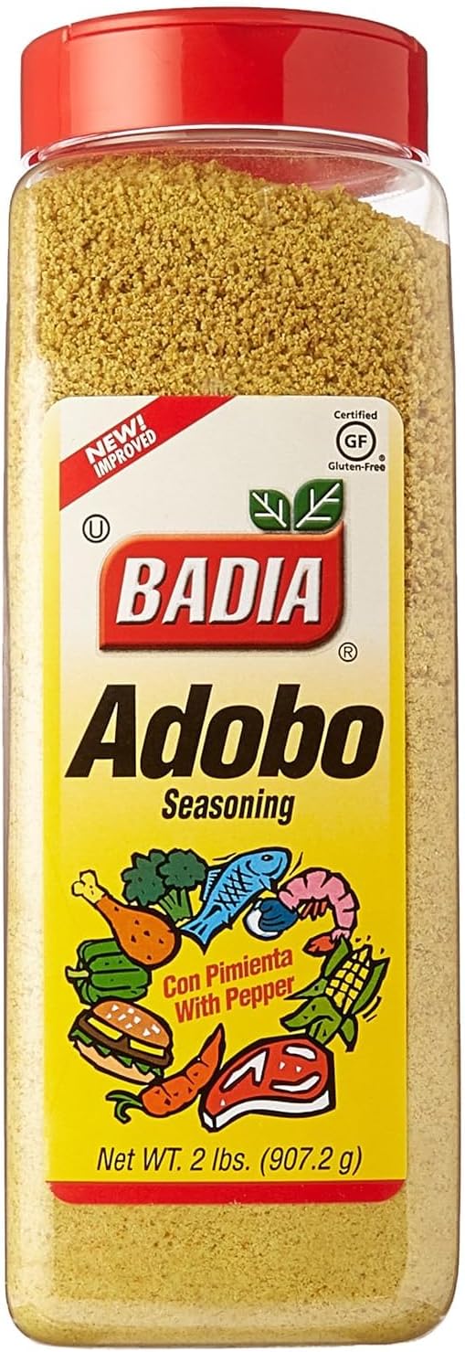 Badia Adobo Seasoning With Pepper 907.2G (2Lbs)