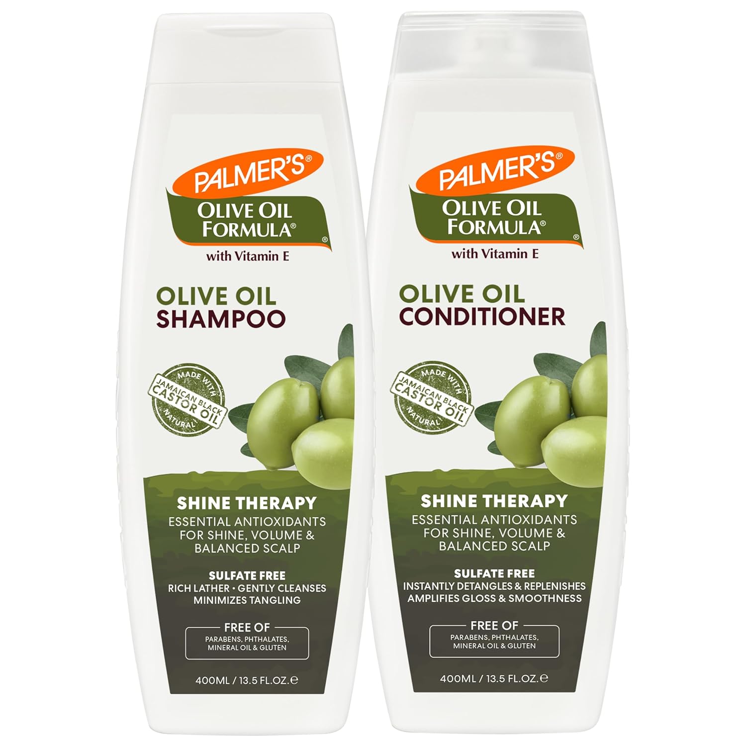 Palmer's Olive Oil Formula Shine Therapy Shampoo & Conditioner bundle (Pack of 2)