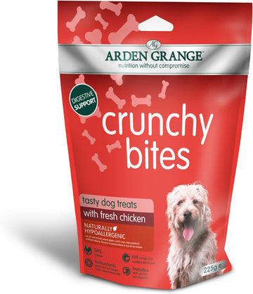 Arden Grange Crunchy Bites with Fresh Chicken 225g, Pack of 10?CCB8704
