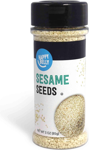 Amazon Brand - Happy Belly Sesame Seed, 3 ounce (Pack of 1)