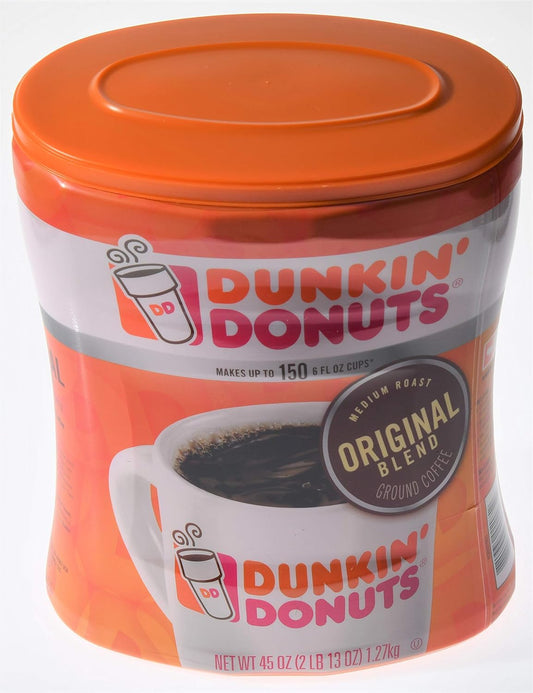 Dunkin' Donuts Original Blend Ground Coffee Medium Roast Net Wt Original Blend