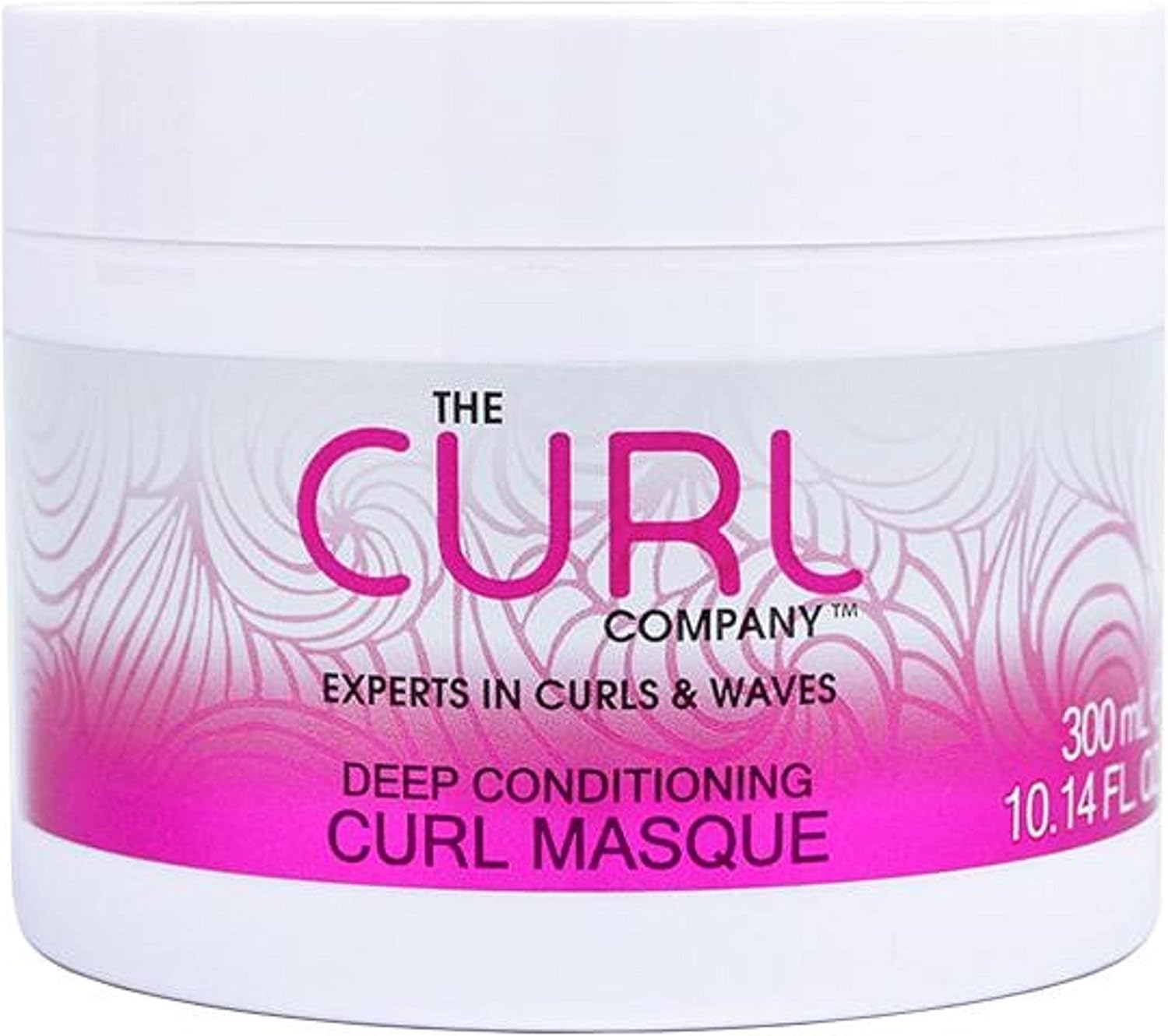 The Curl Company Deep Conditioning Curl Masque (300 Ml) - Deeply Nourishes Dry Damaged Curls, Ideal For Waves, Curls And Coils, Professionally Formulated With Curplex And Nourishing Moringa Oil