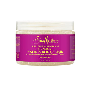 Sheamoisture Hand & Body Exfoliator Superfruit Complex Exfoliating Scrub For Dry Skin With Shea Butter 12 Oz