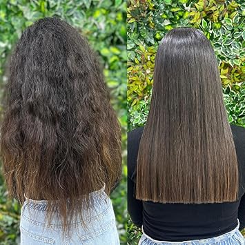 Mk Moroccan Keratin Express Straightening Formaldehyde-Free Brazilian Keratin Hair Treatment Kit Naturally Boosted Organic Looking Results Keratina Para Alisar El Pelo : Beauty & Personal Care