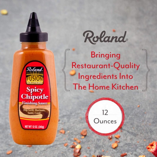 Roland Foods Finishing Sauce, Spicy Chipotle, 12 Ounce