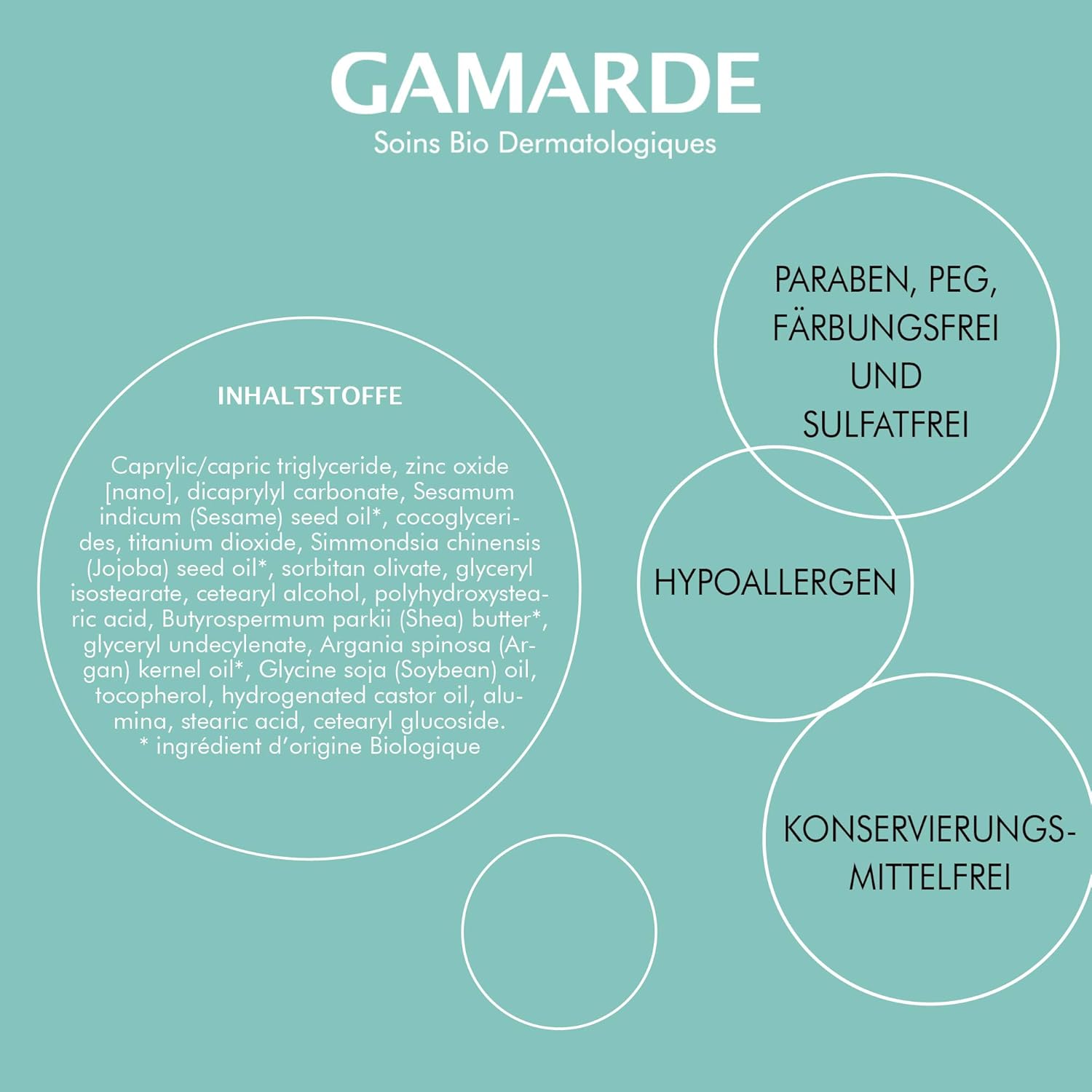 Gamarde Bébé Lait Spf 50-40Ml