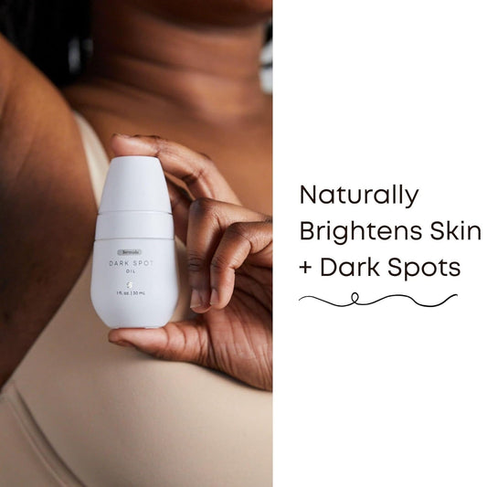 Bushbalm Dark Spot Oil - Helps Brighten And Reduce Hyperpigmentation, Razor Burn & Underarm Bumps - Soothe Skin From Post Shave Itchiness, Irritation & Redness, 30 Ml - Bermuda Oil