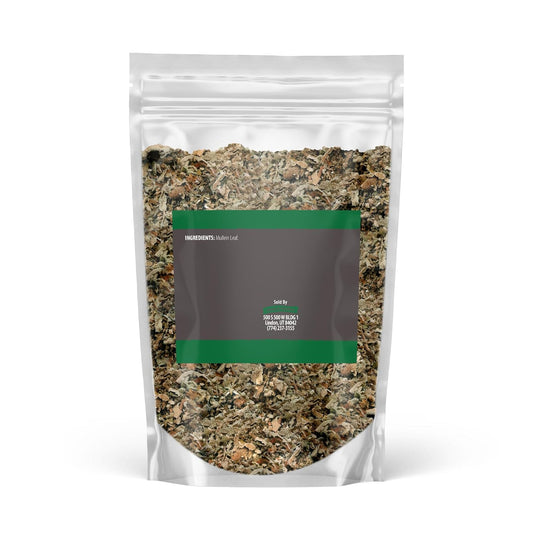 Birch & Meadow Mullein Leaf, 1 lb, Cut & Sifted, Herbal Tea, Mild Flavor