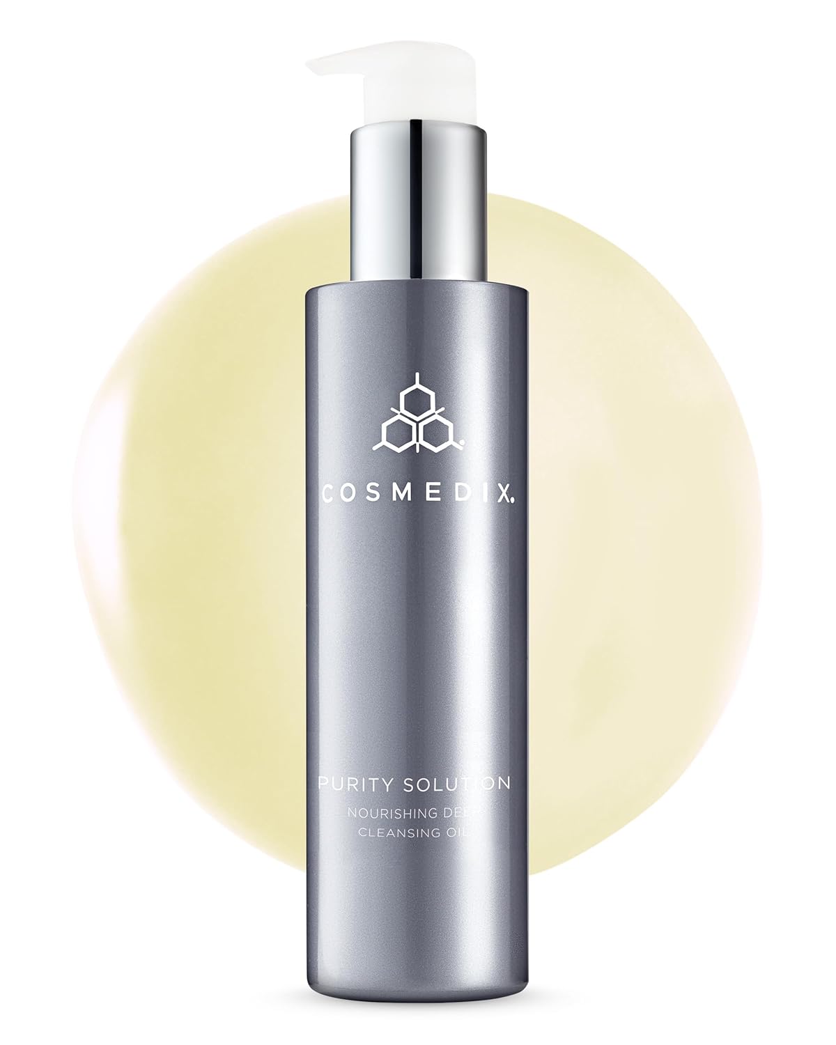 Cosmedix Cleansing Oil For Face - Purity Solution, Nourishing Deep Cleansing Oil - Makeup Remover & Oil Cleanser For Face Gently Removes Dirt - Argan Oil Facial Wash For Soft & Hydrated Skin