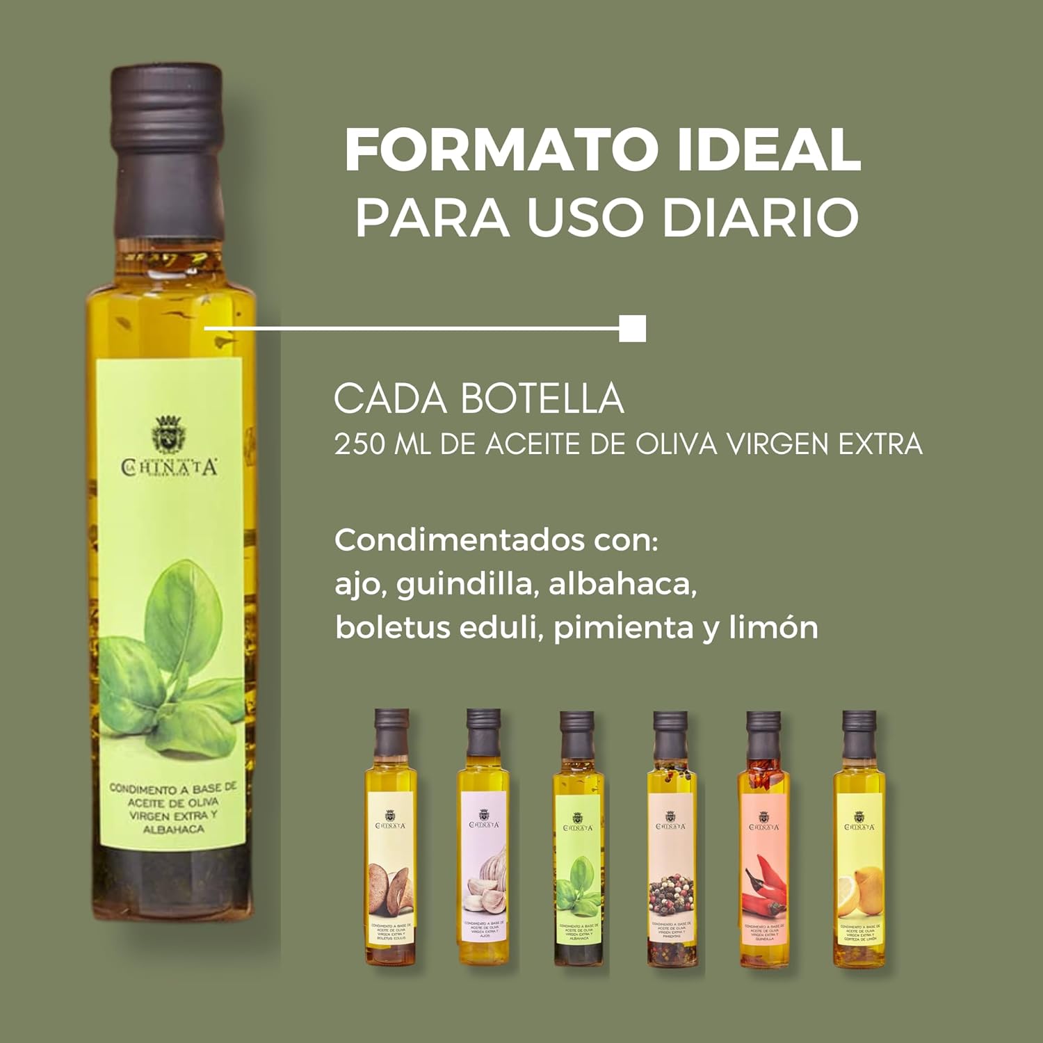 Extra Virgin Olive Oil '6-Flavour Case' - La Chinata (6 X 250 Ml)