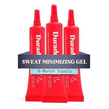 Duradry PM Antiperspirant Gel - Prescription Strength Antiperspirant Gel for Women and Men, Hyperhidrosis Deodorant for Armpit Sweat Prevention - Unscented, 0.4 Fl Oz (Pack of 3)