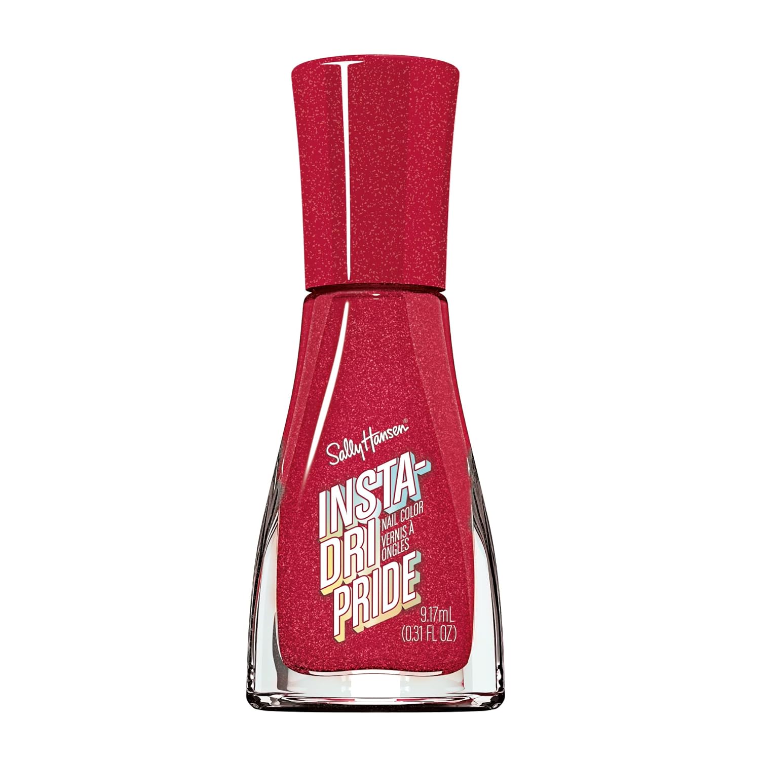 Sally Hansen Insta Dri X Glaad Nail Polish - Cherry-Ish You - 0.31 Fl Oz