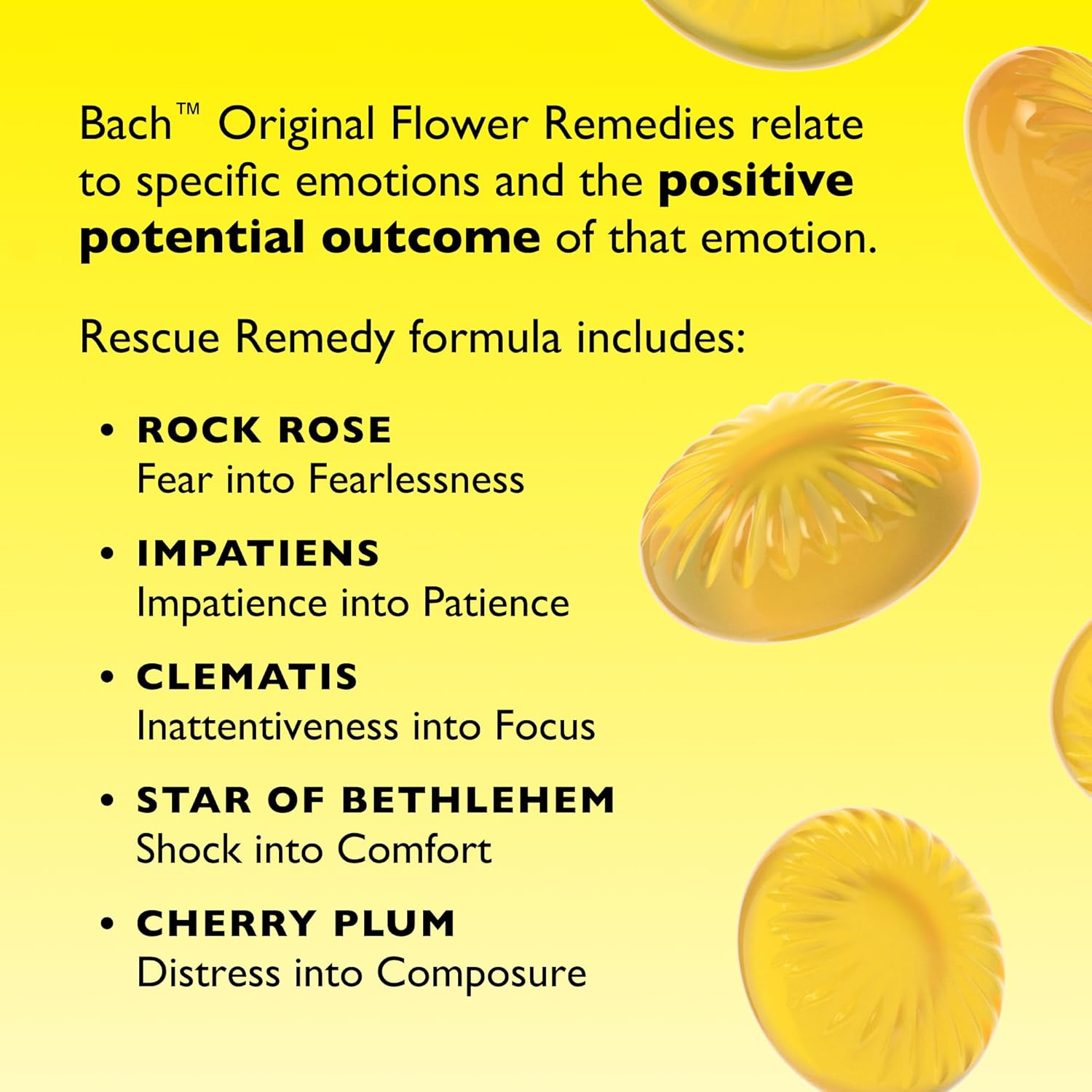 Nelsons Rescue Remedy Pastilles, Orange and Elderflower Flavour, Emotional Wellness and Balance, Easy To Use Format 50 gr : Amazon.co.uk: Health & Personal Care
