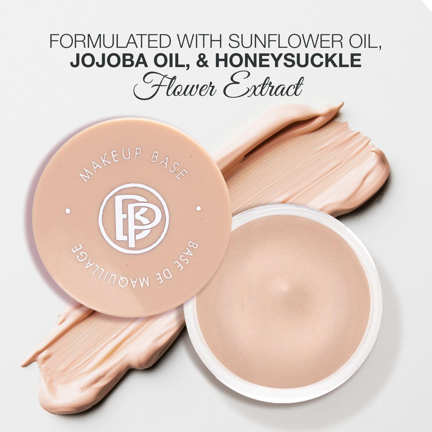 Bellapierre Makeup Base | Waterproof, Long Lasting Formula | Flawless Complexion | Hypoallergenic & Safe For All Skin Types | Non-Toxic And Paraben Free | Oil And Cruelty Free - 0.3-Ounce : Concealers Makeup : Beauty & Personal Care